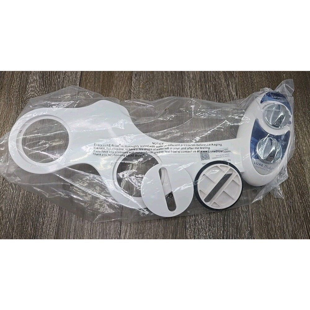 LUXE Bidet NEO 120 - Self-Cleaning Nozzle Fresh Water Non-Electric Bidet Attach